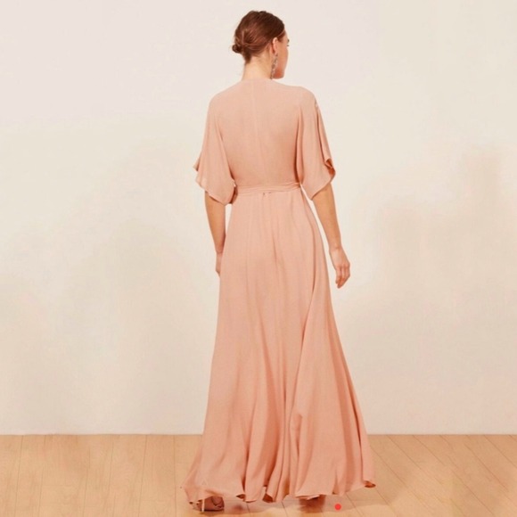 Reformation | Winslow Wrap Maxi Dress Size XL - Picture 2 of 16